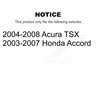Top Quality Front Left Upper Suspension Control Arm Ball Joint Assembly For Honda Accord Acura TSX 72-CK620617